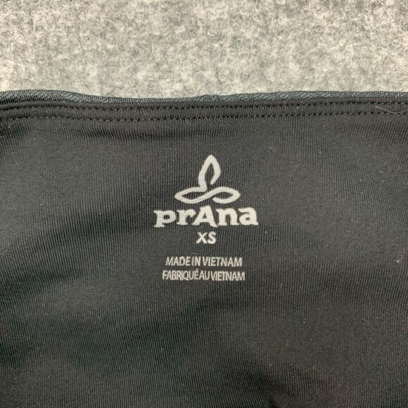 Prana Textured Leggings Womens XS Extra Small Gray High Waisted Pull On Cropped - Picture 4 of 11